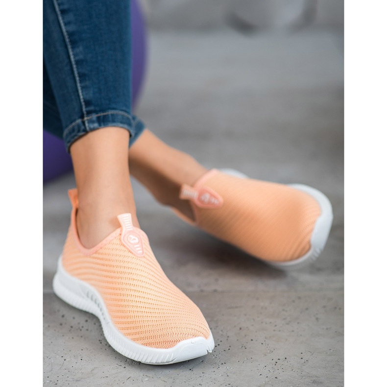 SHELOVET Slip-on sportskor orange 2