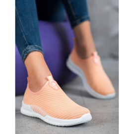 SHELOVET Slip-on sportskor orange 1