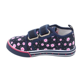 Atletico daisy kardborre sneakers marinblå rosa 2