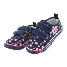 Atletico daisy kardborre sneakers marinblå rosa 3