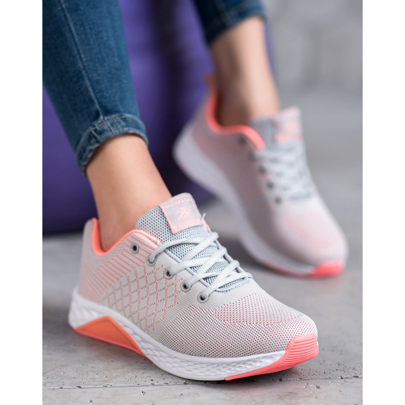 Ax Boxing Textil sportskor rosa 2