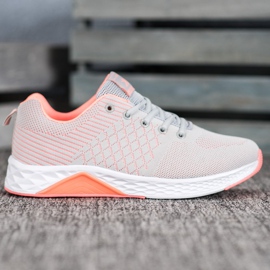 Ax Boxing Textil sportskor rosa 1