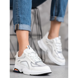 SHELOVET Sportskor på plattformen vit mångfärgad 1