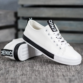 Bestelle Fina sportskor vit svart 1