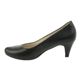 Gregors 465 business pumps i svart läder 2