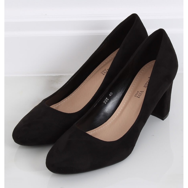 Black Pumps black 535 Black svart 2