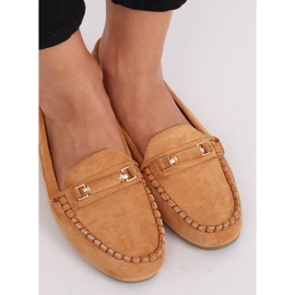 Damloafers camel 22-7 Camel brun 1