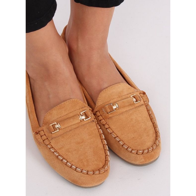 Damloafers camel 22-7 Camel brun 1