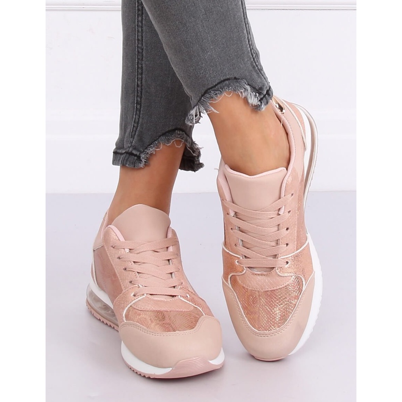 Rosa BL206 Rosa sportskor för kvinnor 1