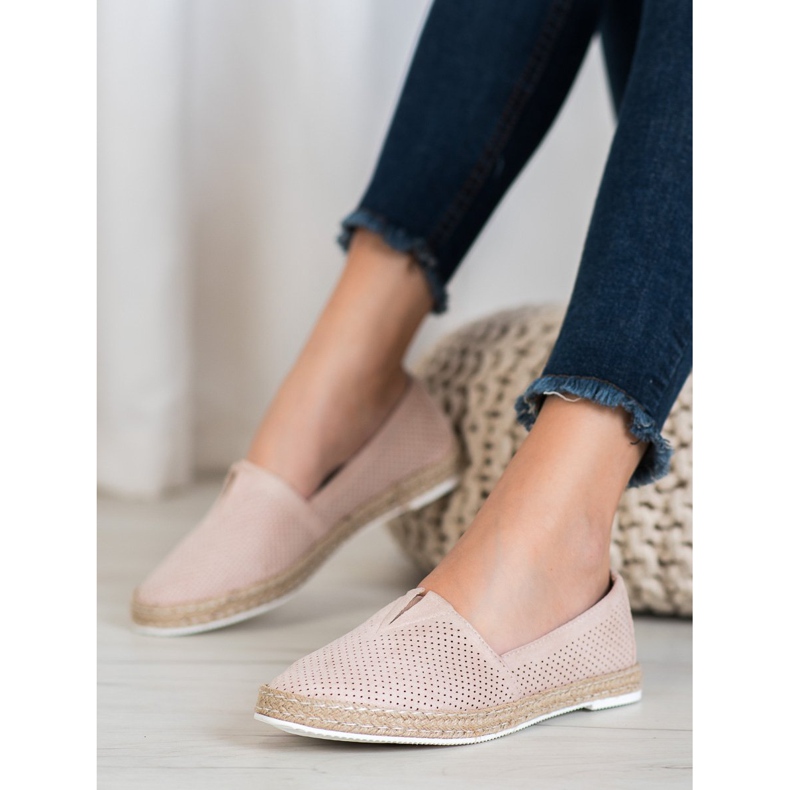 SHELOVET Casual Slipons rosa 1