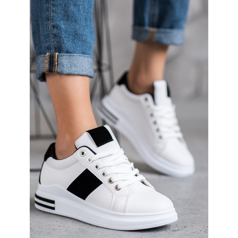 Weide Sportskor med svarta inlägg vit 2