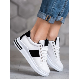 Weide Sportskor med svarta inlägg vit 1