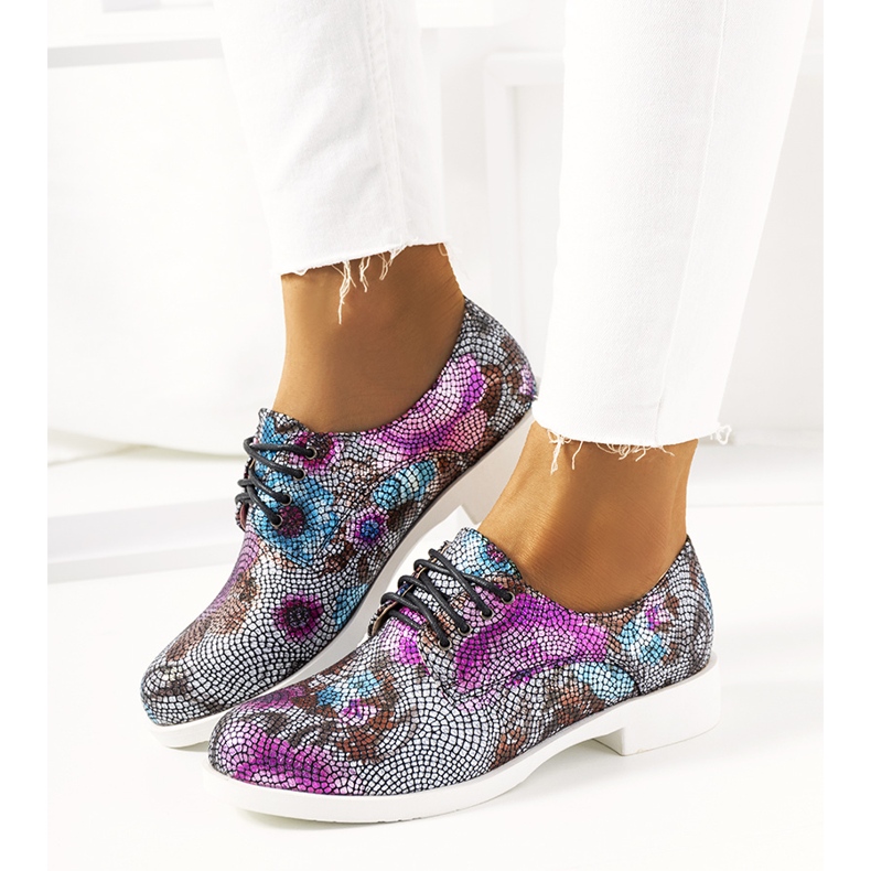 Klassiska svarta blommiga jazzskor ZG629-1 1