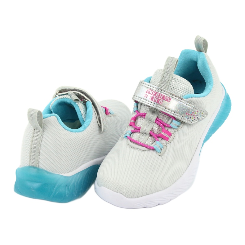 American Club ES14 sportskor grå/blå 4