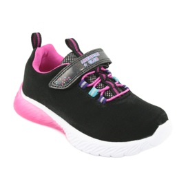 American Club ES14 rosa sportskor svart violett 1