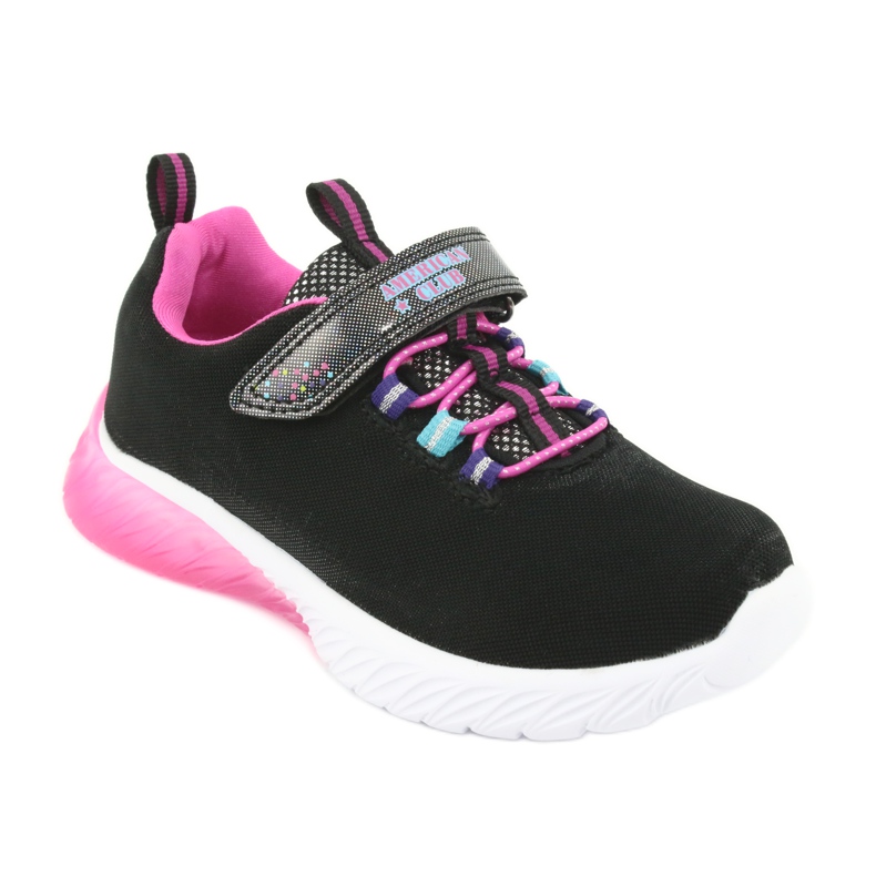 American Club ES14 rosa sportskor svart purpur 1