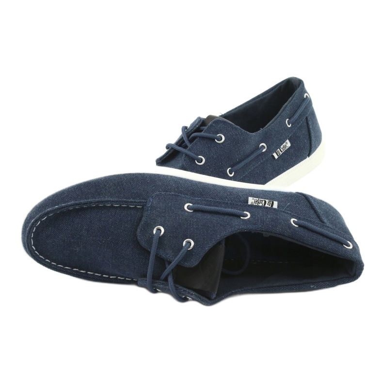Lee Cooper Herrloafers GC008Q-01 marinblå 5