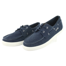 Lee Cooper Herrloafers GC008Q-01 marinblå 3