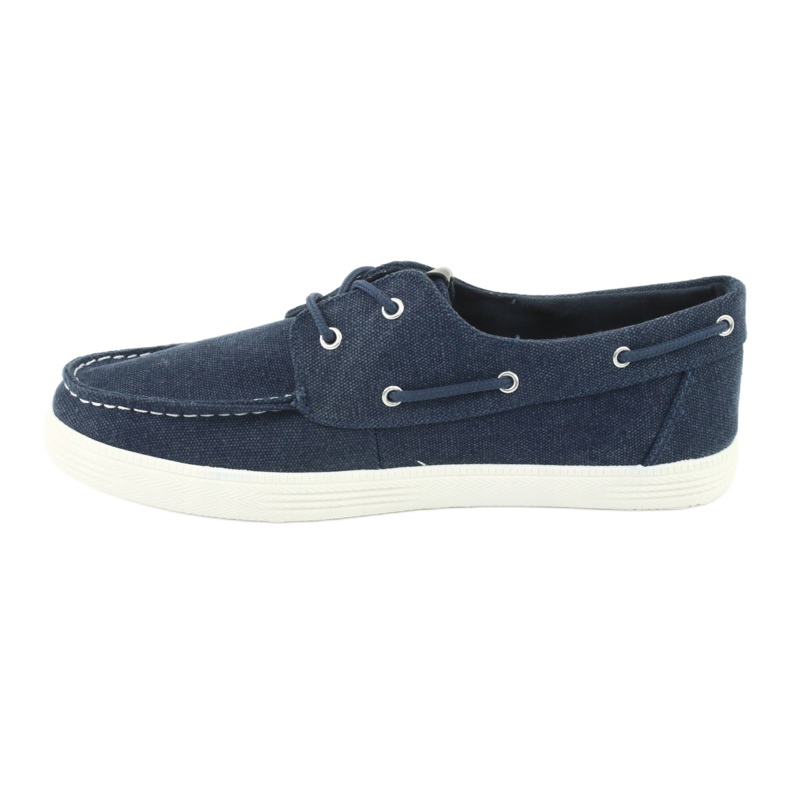 Lee Cooper Herrloafers GC008Q-01 marinblå 2