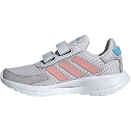 Adidas Tensaur Run C Jr EG4148 skor rosa grå 2