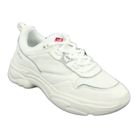 Lee Cooper Kvinnors sportskor 1276 White vit 1