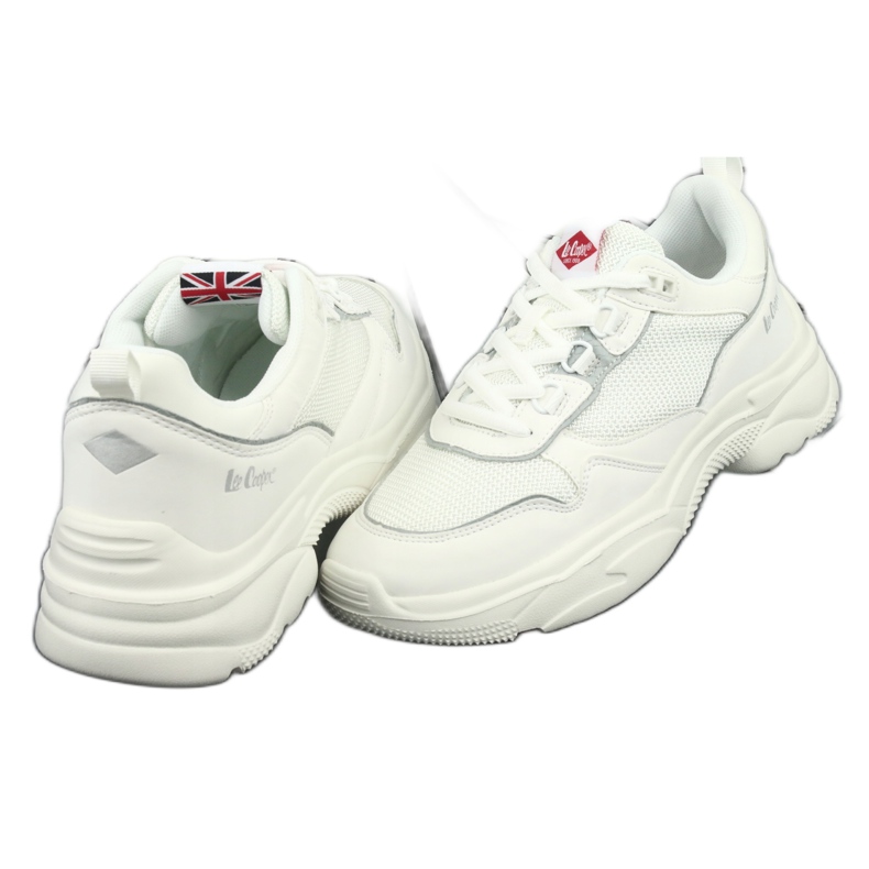 Lee Cooper Kvinnors sportskor 1276 White vit 3