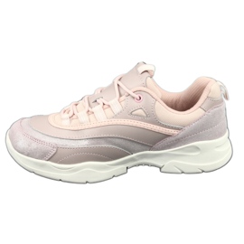 Kvinnors sportskor Filippo 1411 rosa silver- 2