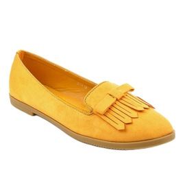Gula ekologisk mocka lordsy loafers 2358 1