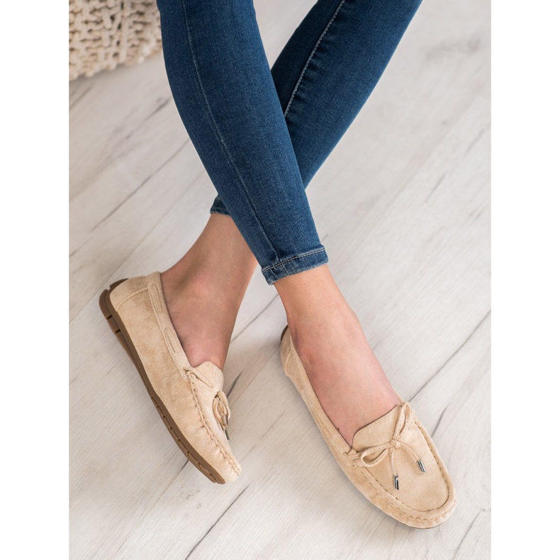 Seastar Klassiska loafers med rosett brun 1