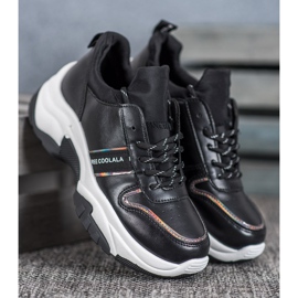 SHELOVET Svarta sportskor 2