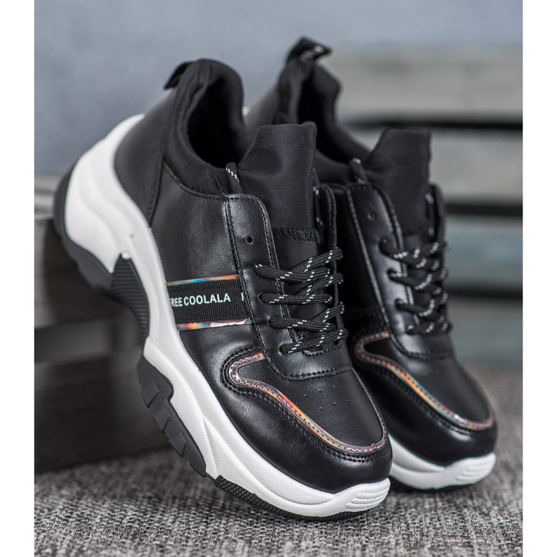 SHELOVET Svarta sportskor 2