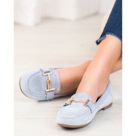 Bestelle Eleganta blå loafers 1