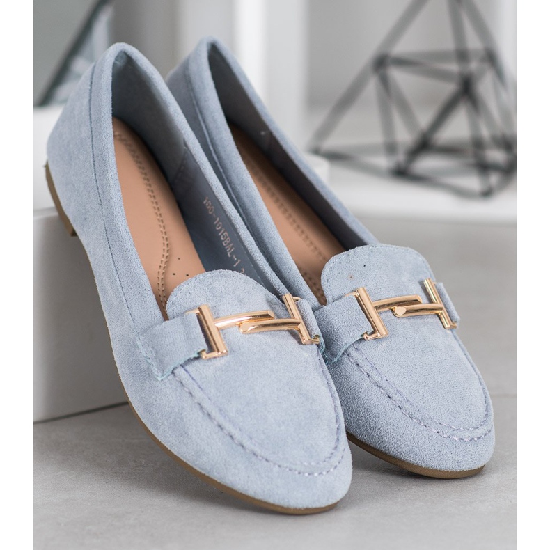 Bestelle Eleganta blå loafers 2