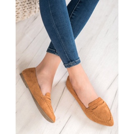 Best Shoes Mocka Loafers I Spitz brun 2