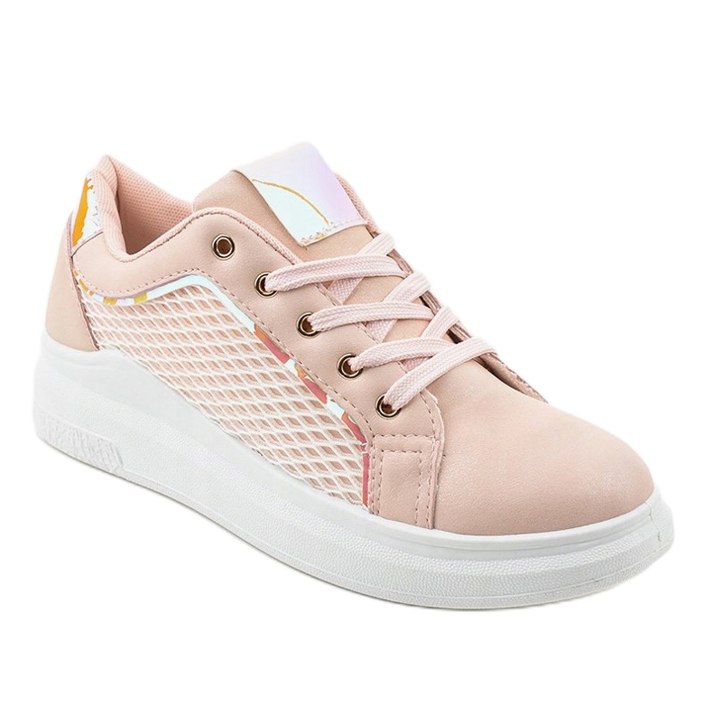 Beige sneakers TL141-3 sneakers rosa 1