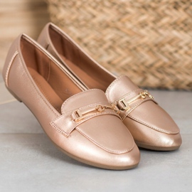 Clowse Snygga ekoläder gyllene 2