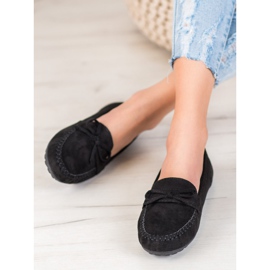SHELOVET Casual Loafers With A Bow svart gul 2
