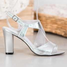 Goodin Silver sandaler silver- 1