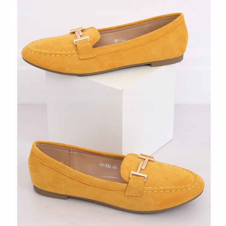 Dam loafers honung 99-13A Gul 1