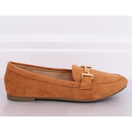 Loafers för kvinnor camel 99-13A Camel brun 1