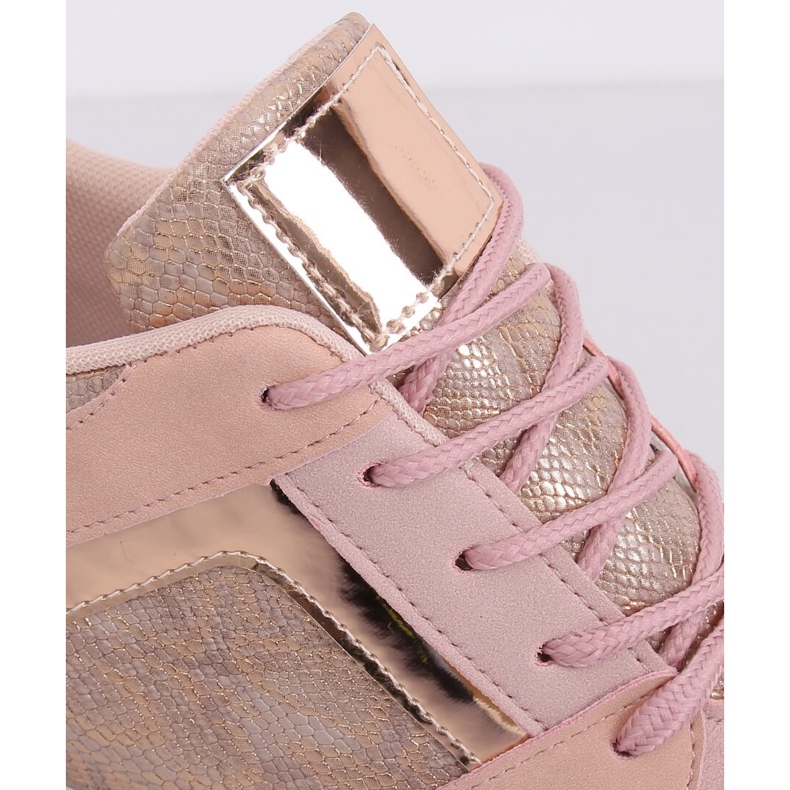 Rosa wedge sneakers YL-33 Champagne 1