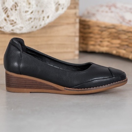 Vinceza Casual Wedge Pumps svart 1