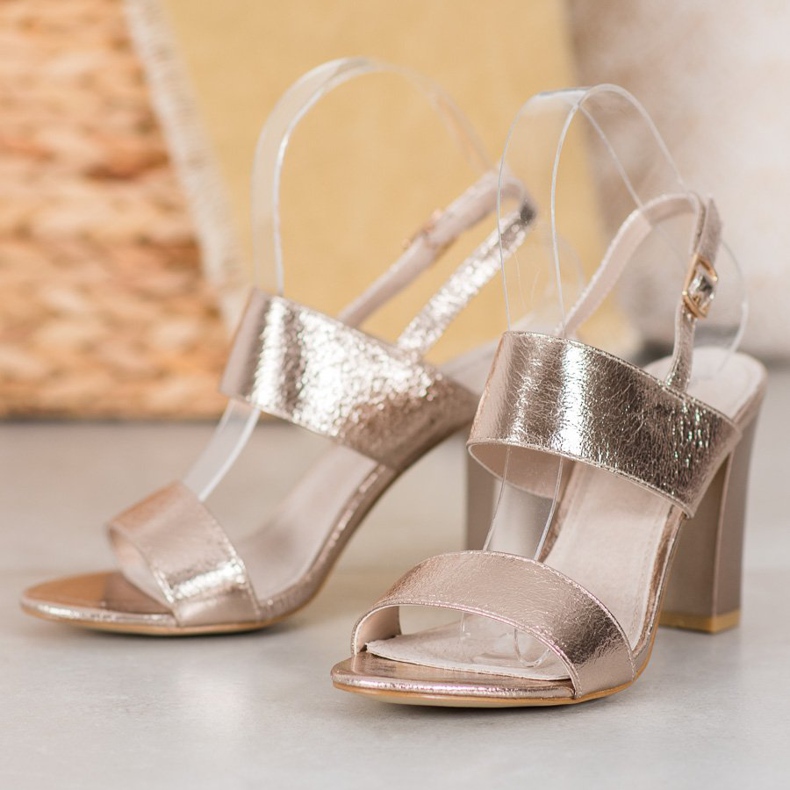 Goodin Snygga sandaler gul 2