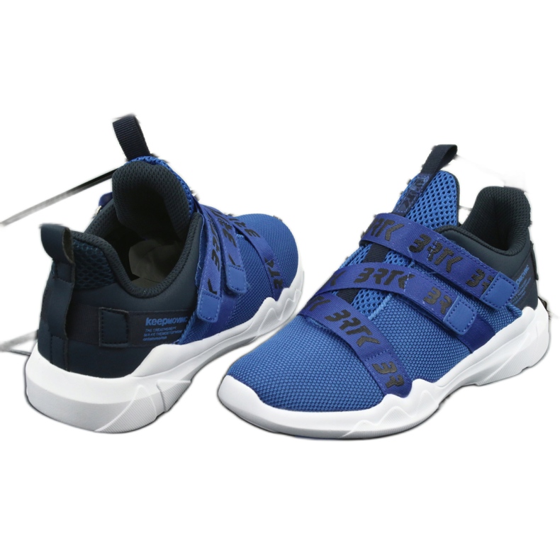 Bartek 75213 Sportskor läderinsats marinblå blå 3