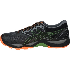 Asics Gel-FujiTrabuco 6 G-TX M T7F0N-020 skor svart grå 1