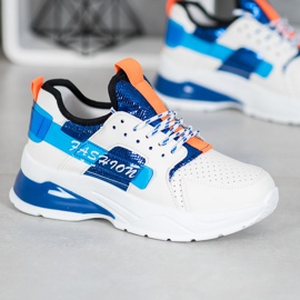 SHELOVET Vita mode sneakers blå 1