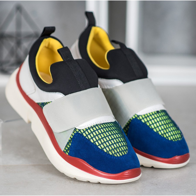 Sweet Shoes Lätta sportskor med kardborreband mångfärgad 1