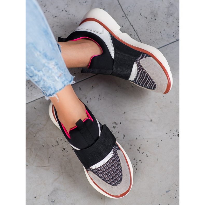 Sweet Shoes Lätta sportskor med kardborreband mångfärgad 1