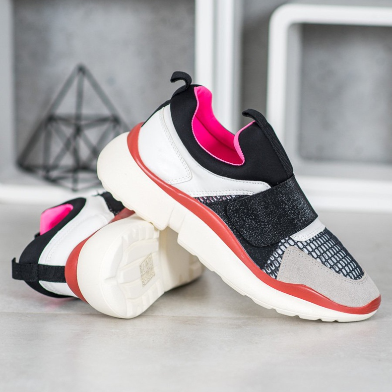 Sweet Shoes Lätta sportskor med kardborreband mångfärgad 2