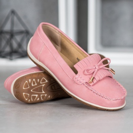 SHELOVET Rosa Eco Leather Loafers 1